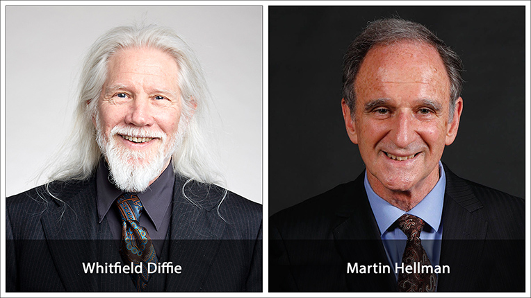 Image of Whitfield Diffie and Martin Hellman
