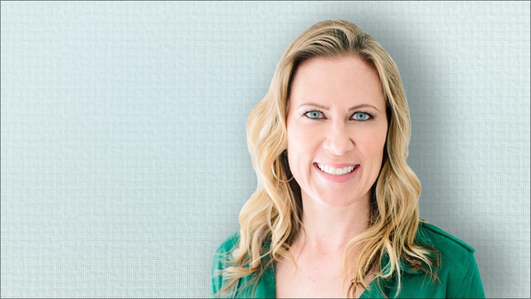 Photo of Nicole Forsgren for People of ACM interview